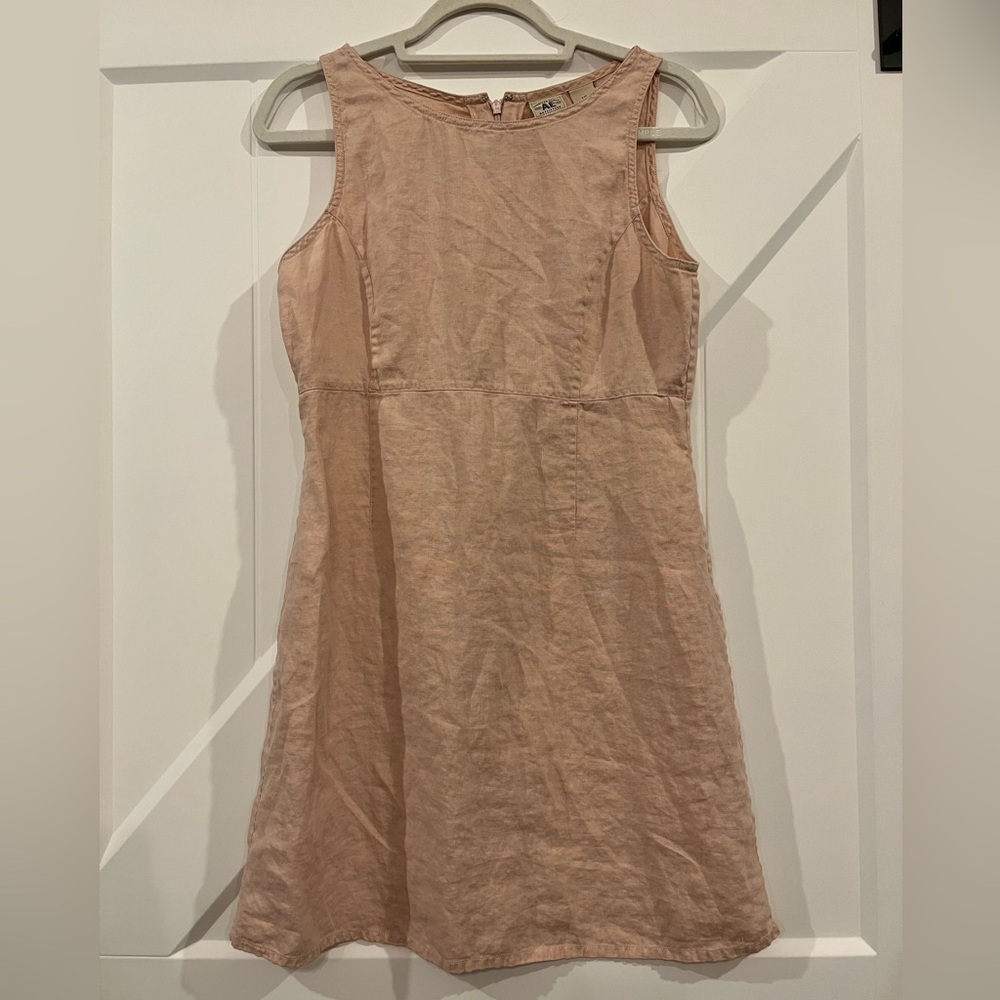 VTG American Eagle Linen Dresss Size 10 Medium